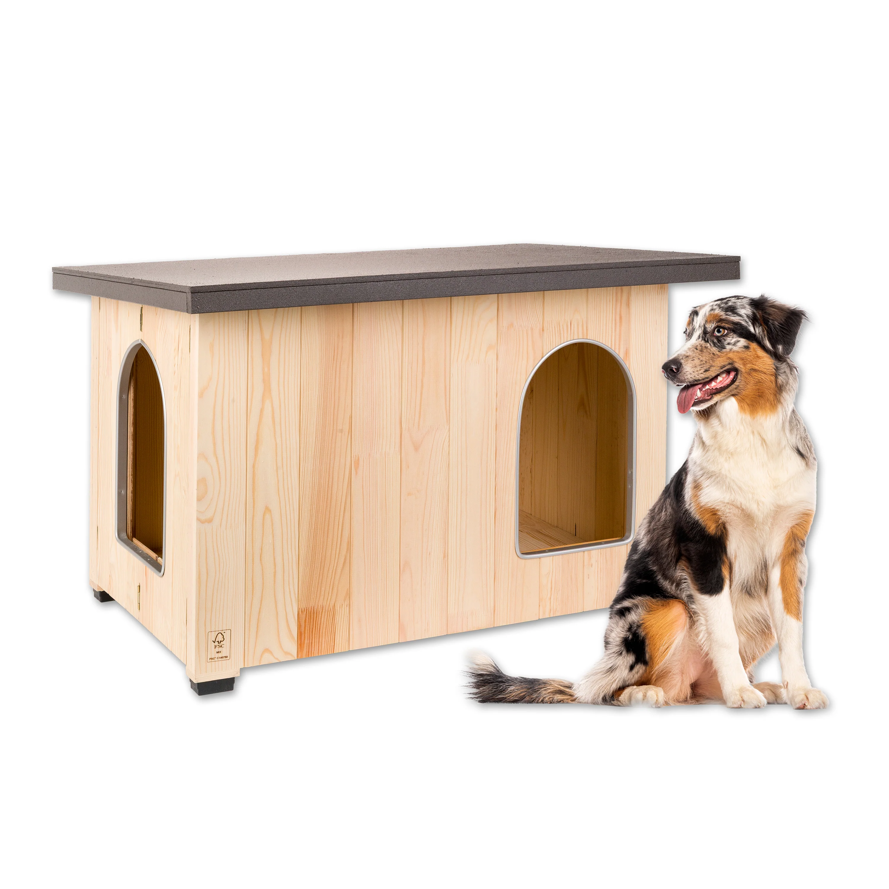 CLICKO wooden dog kennel - Image 13