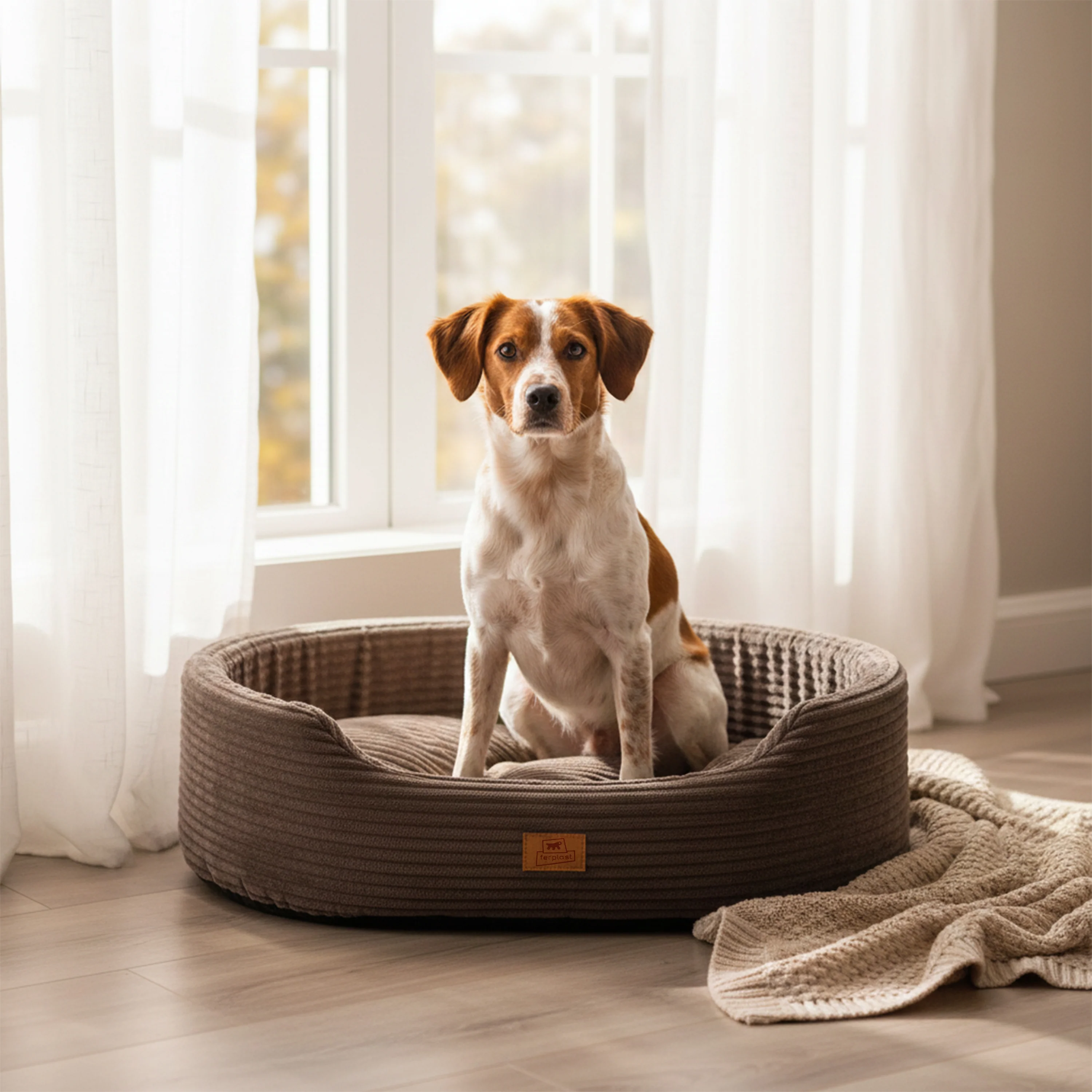 DANDY CORDUROY Sofa-style bed with removable cushion for dogs and cats - Image 24