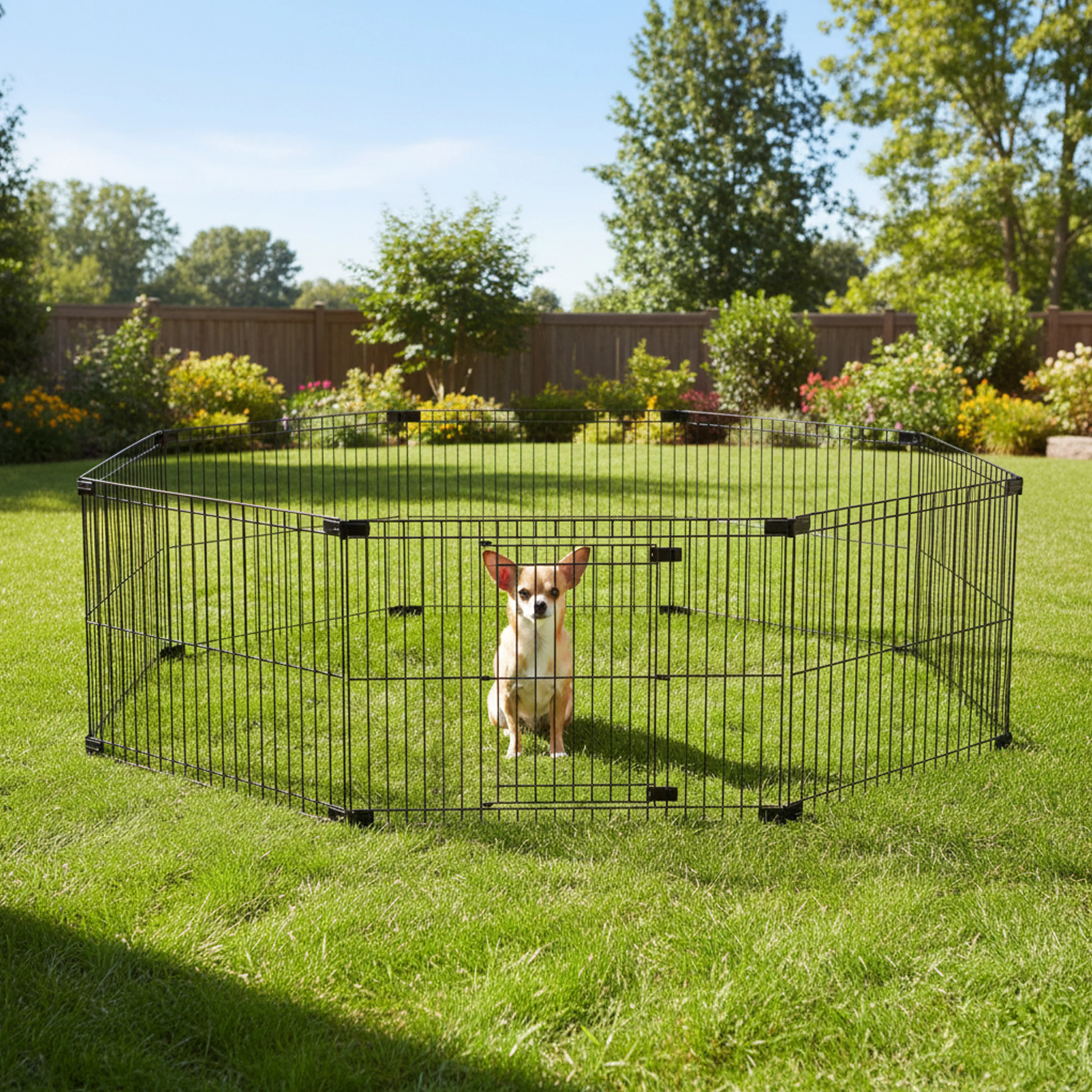 DOG FENCE modular dog playpen - Image 14