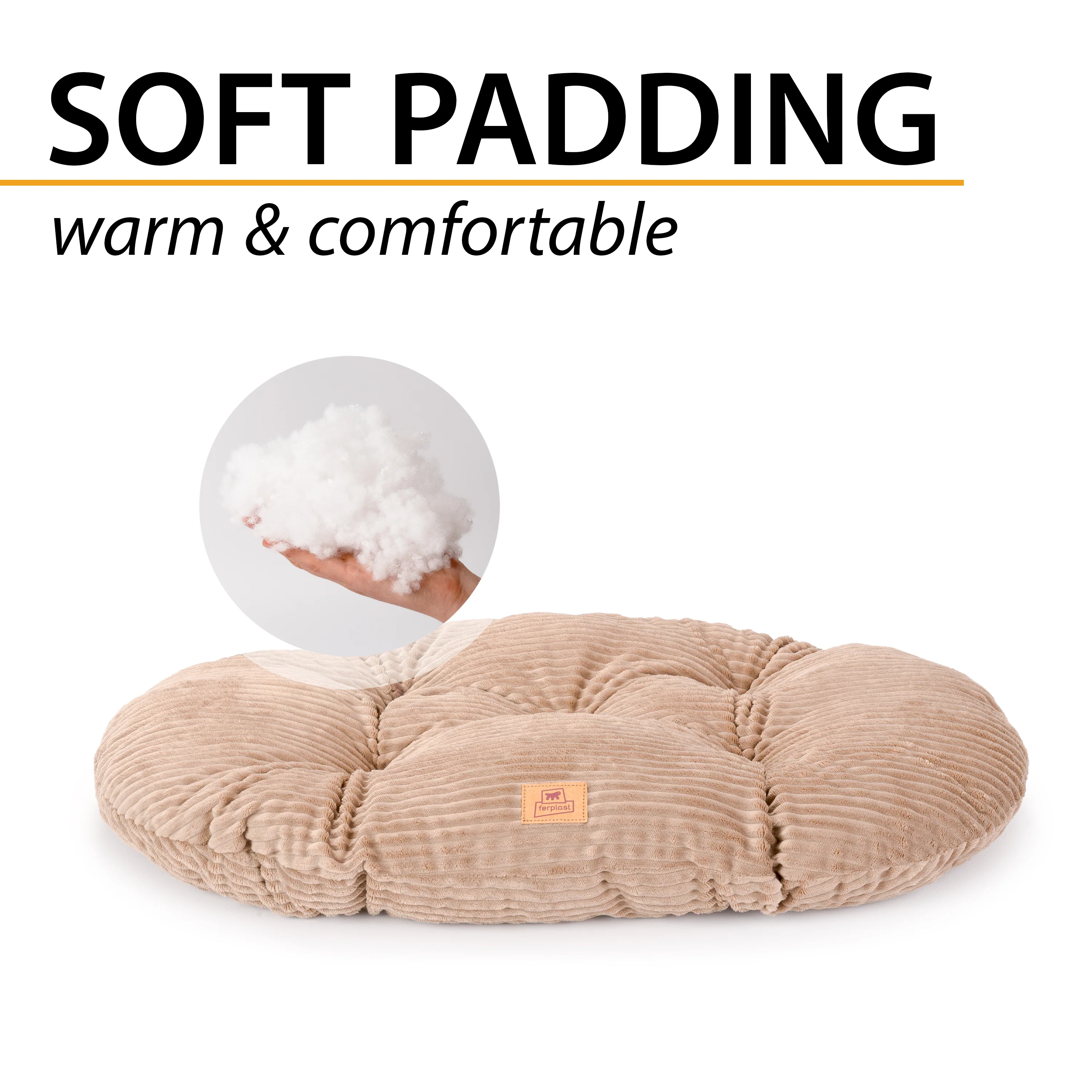 RELAX CORDUROY Oval cushion for dogs and cats - Image 27